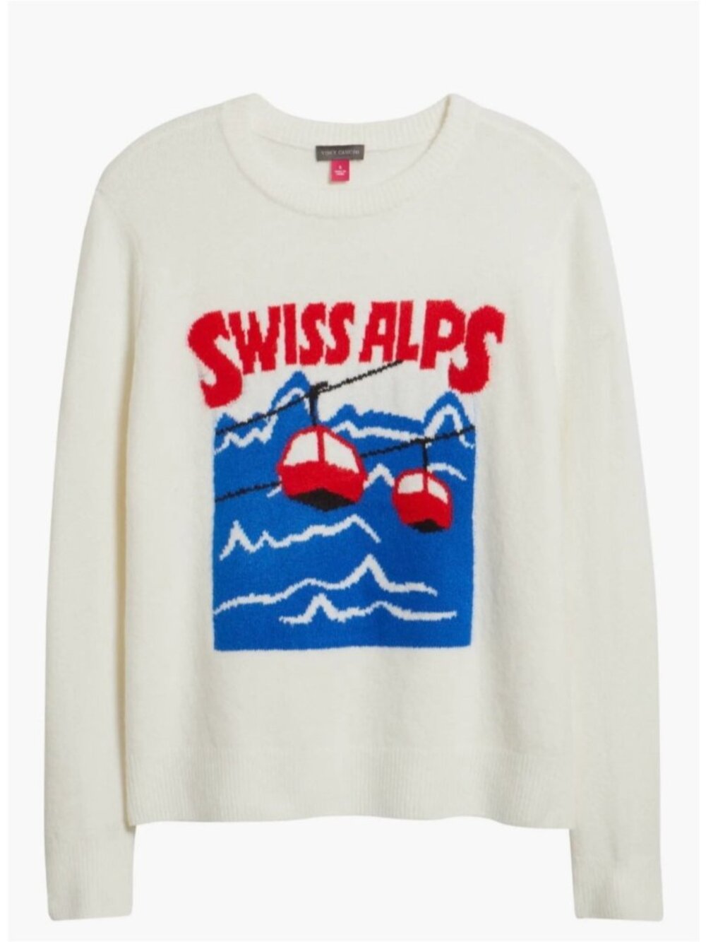 Vince Camuto Les Alpes Crewneck Sweater XL